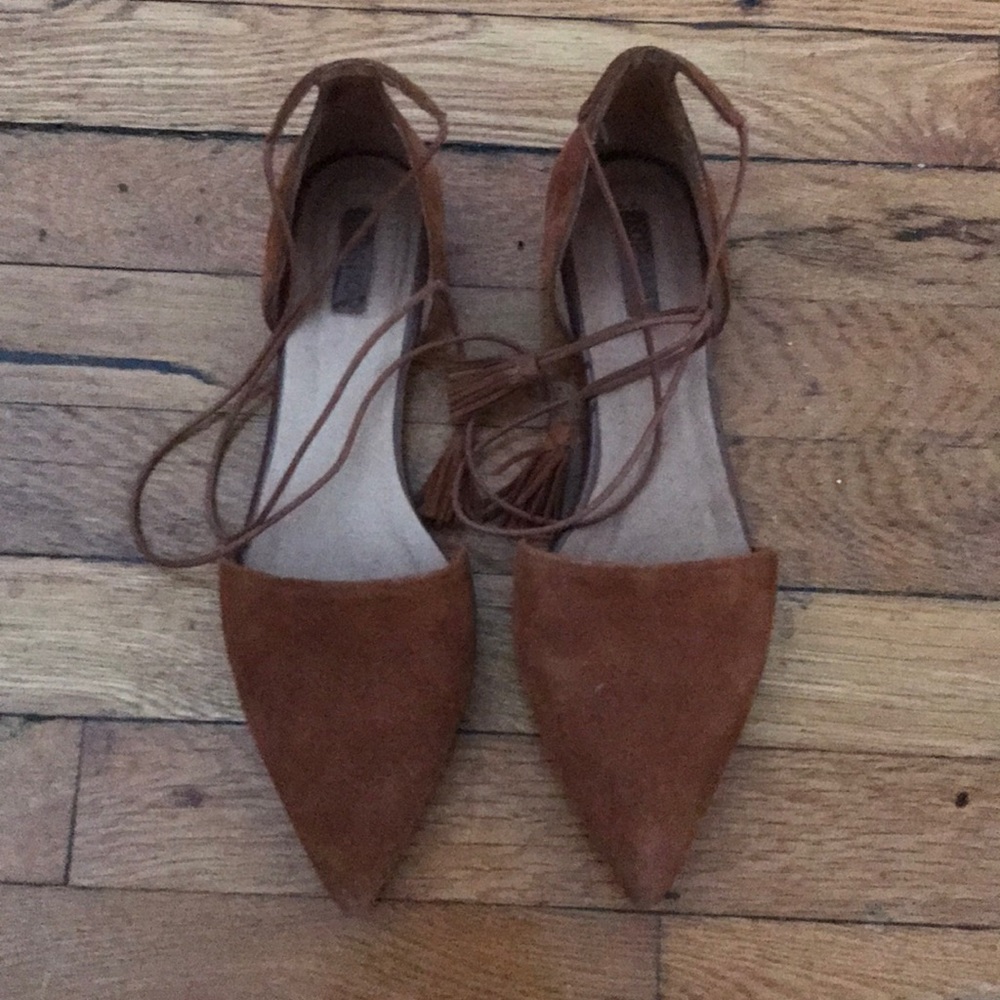 Topshop Lace Up Shoes